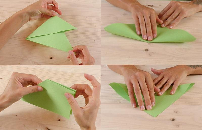 Le pieghe e contropieghe nell'origami