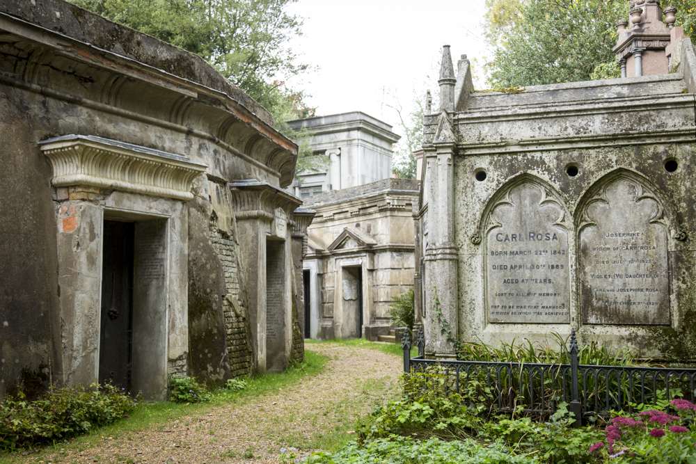 Highgate Cemetery, Londra (Inghilterra)