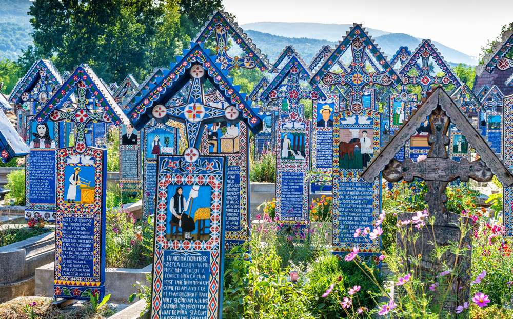 Merry Cemetery, Sapanta (Romania)