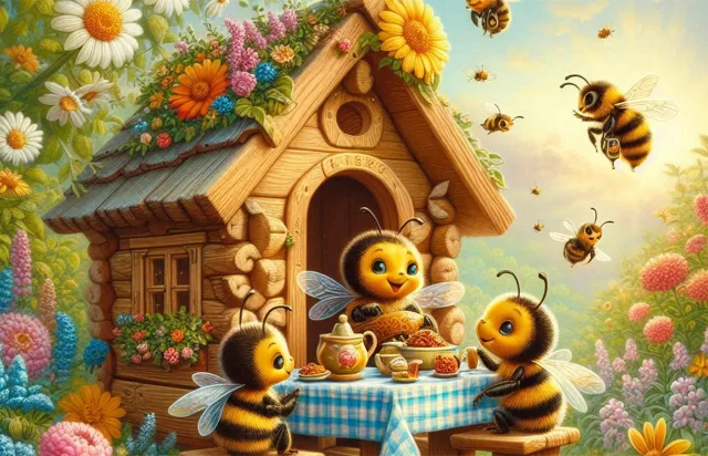 famiglia di api