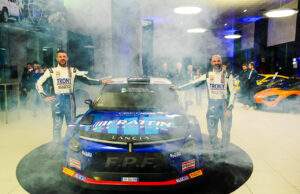 Crugnola e Beltrame sulla Lancia rally