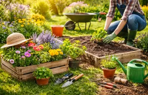lavori in giardino