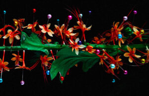 ghirlanda di fiori da Orticolario